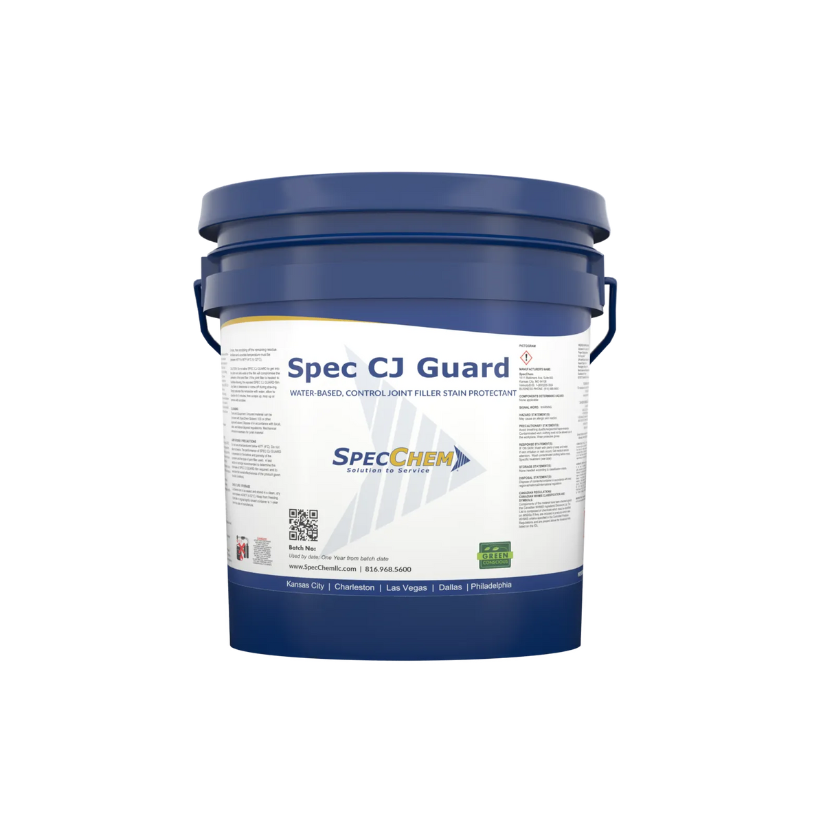 Spec CJ Guard Water-Based, Control Joint Filler Stain Protectant SpecChem