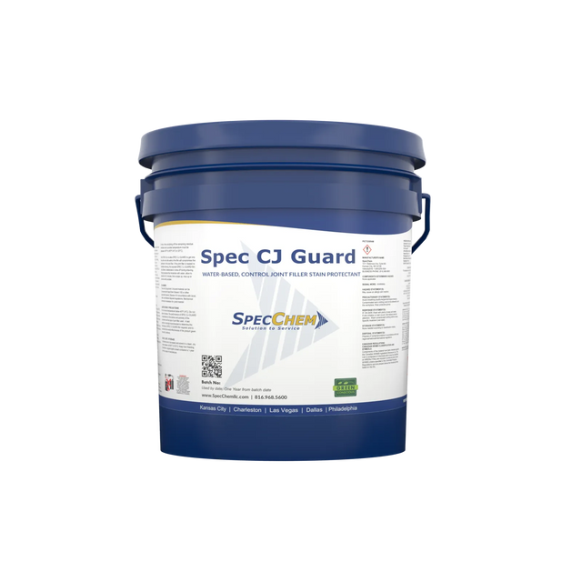 Spec CJ Guard Water-Based, Control Joint Filler Stain Protectant SpecChem