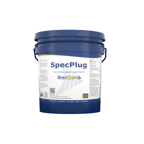 SpecPlug Fast - Setting Hydraulic - Cement Mortar SPLUG - 10 - PAIL