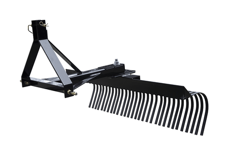 Standard Duty Landscape Rake - Blue Diamond Attachments