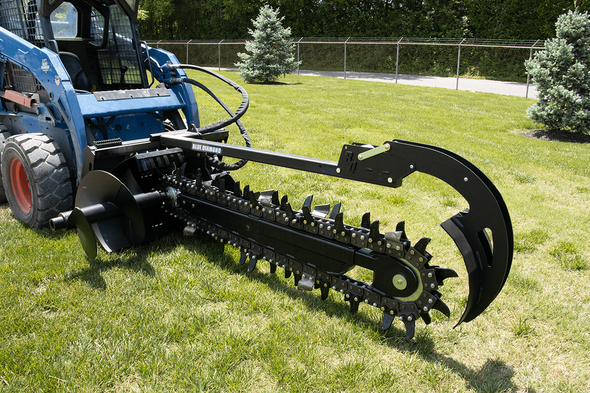 Trencher - High Flow - Blue Diamond Attachments