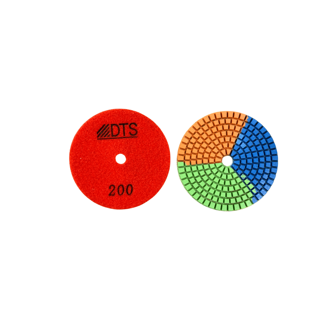 Tri - Color Diamond Polishing Pads - Diamond Tool Store