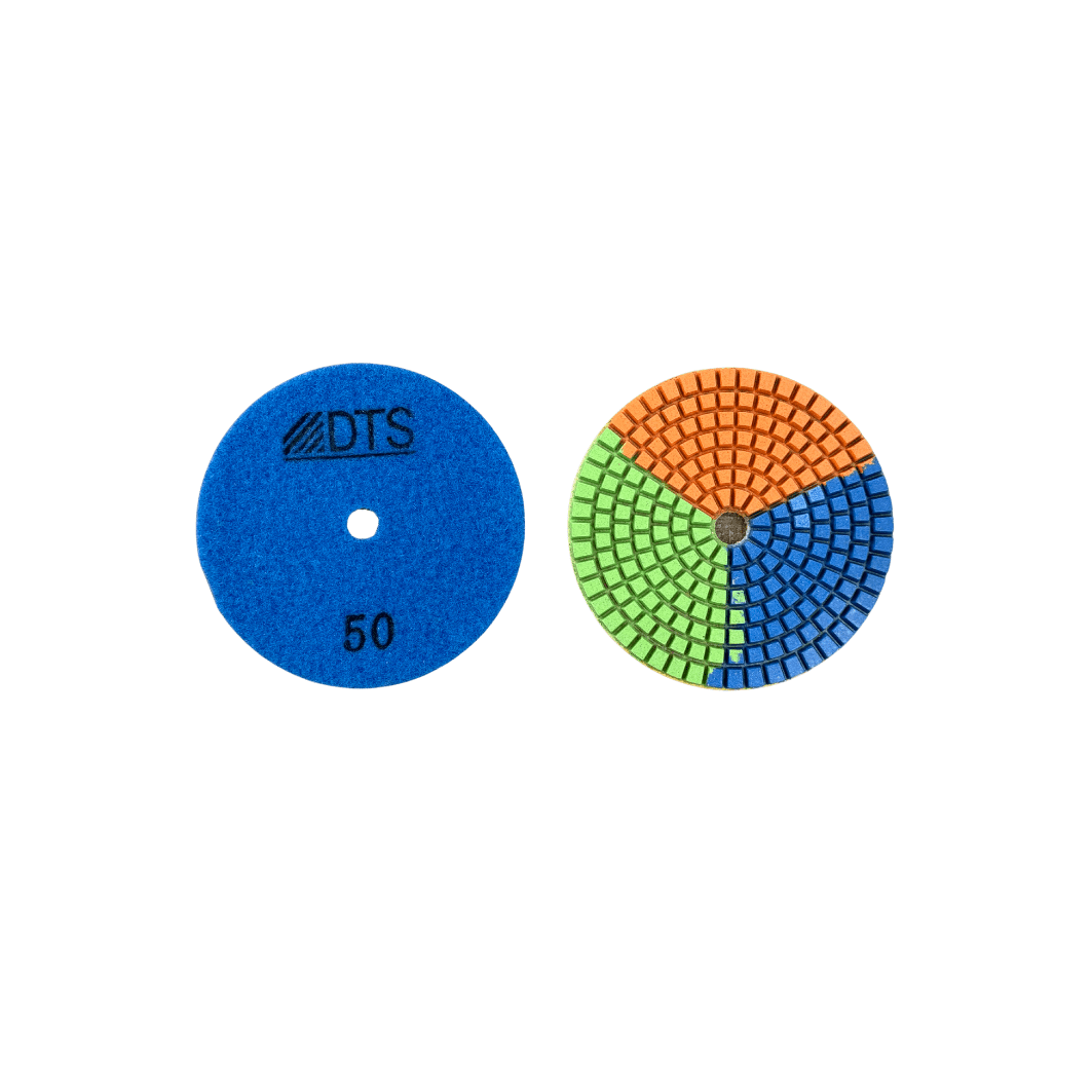 Tri - Color Diamond Polishing Pads - Diamond Tool Store