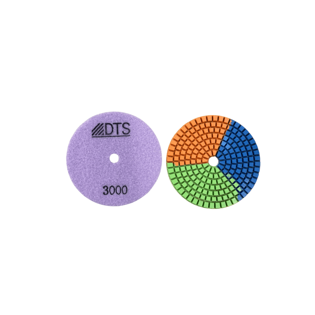 Tri - Color Diamond Polishing Pads - Diamond Tool Store