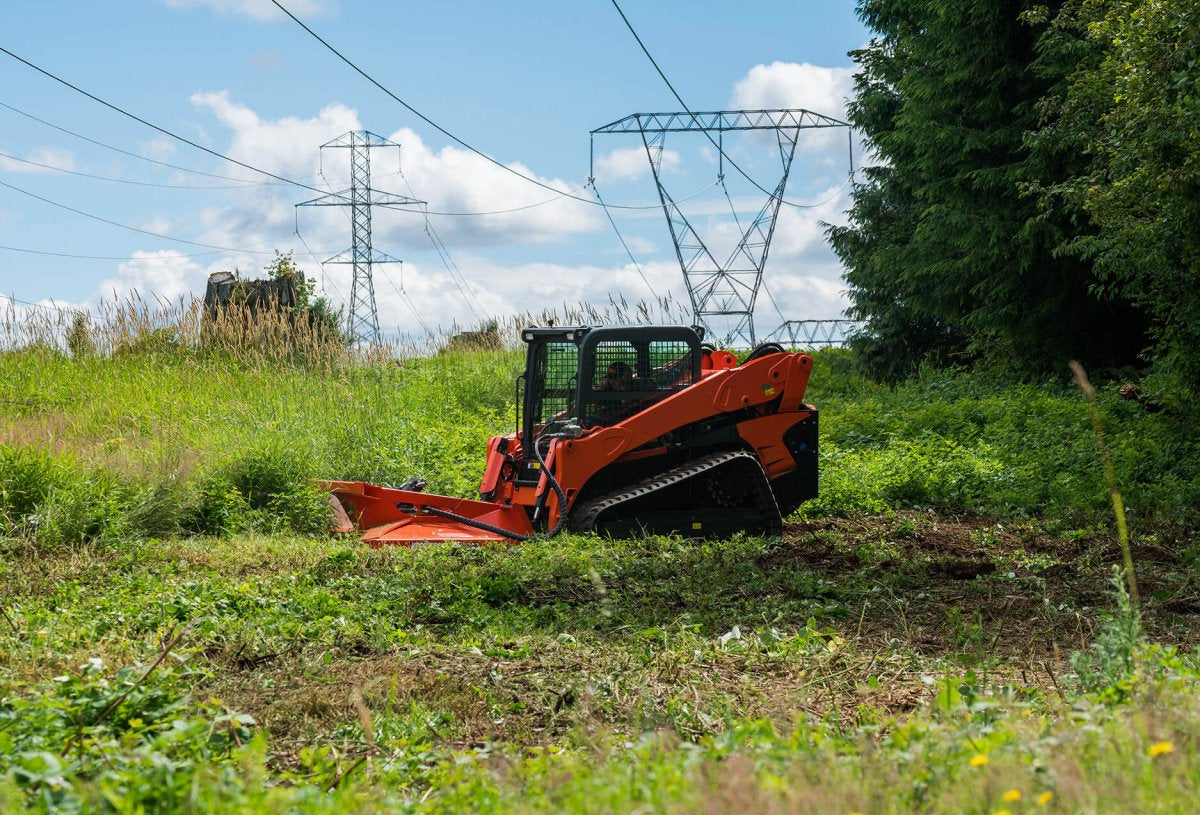 Typhoon 74” Skid Steer Clearing Mower Attachment - Eterra