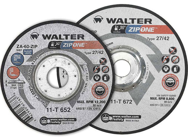 ZIP ONE Cut - Off Wheel - Pack of 25 - Walter Surface Technologies