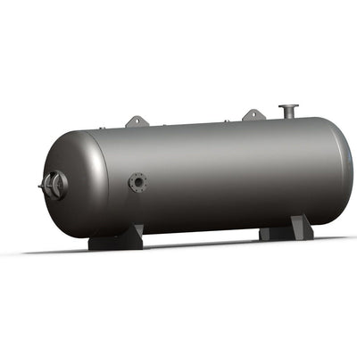 1060ARH200 - 1060 Gallon Horizontal Air Receiver Tank