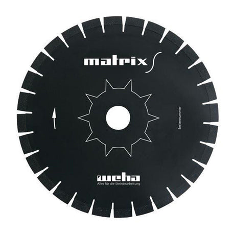 12 Inch Weha Matrix S Diagonal Diamond Bridge Saw Blade - Diamond Tool Store