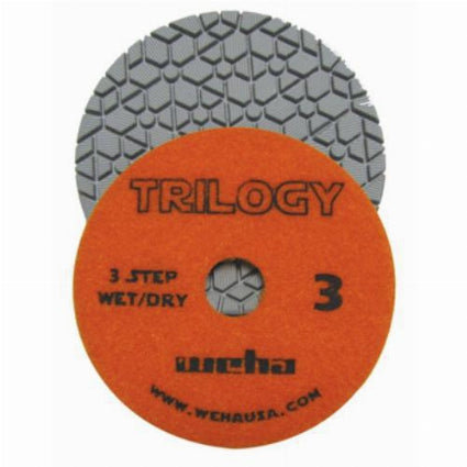 Weha Trilogy 3 Step Diamond Polishing Pads 13363 Weha Step3