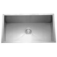 18g Zero Radius 30×18 Single Bowl Undermount Stainless Steel Kitchen Sink Dakota Sinks