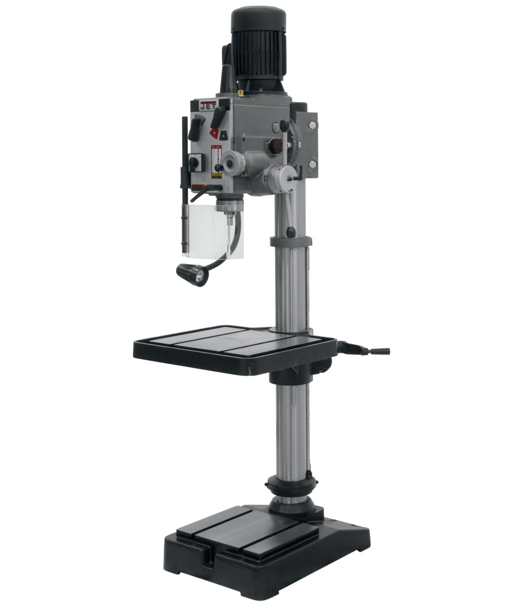 20" Geared Head Drill Press with Power Downfeed - 230V | GHD-20PF - Diamond Tool Store