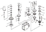 20" Geared Head Tapping Drill Press with Power Downfeed - 230V | GHD-20PFT - Diamond Tool Store