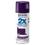 2x Ultra Cover Gloss Spray Paint - 12oz (6 Count) 334042 Rust-Oleum Purple