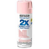 2x Ultra Cover Gloss Spray Paint - 12oz (6 Count) 334028 Rust-Oleum Candy Pink