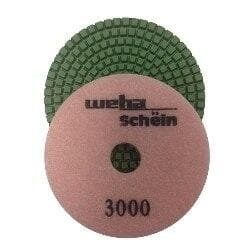 3" Weha Schein Diamond Polishing Pads 3mm Thick - Diamond Tool Store