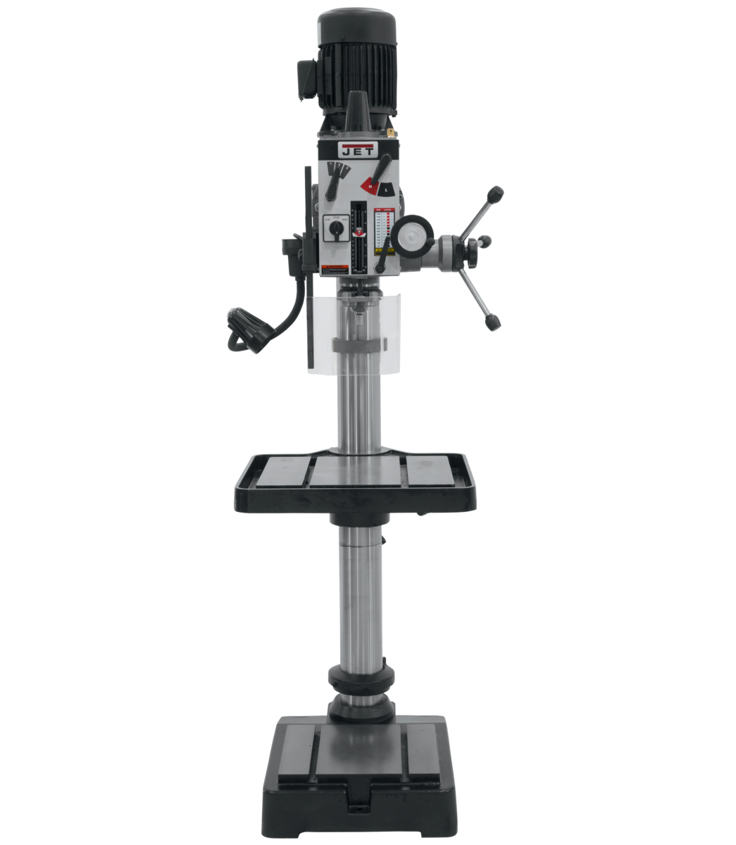 20" Geared Head Drill Press Front | GHD-20