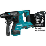 36V (18V X2) LXT® Brushless 1‑1/8" AVT® Rotary Hammer, accepts SDS‑PLUS bits (5.0Ah) - Diamond Tool Store