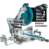 36V (18V X2) LXT® Brushless 12" Dual‑Bevel Sliding Compound Miter Saw, AWS® Capable and Laser - Diamond Tool Store