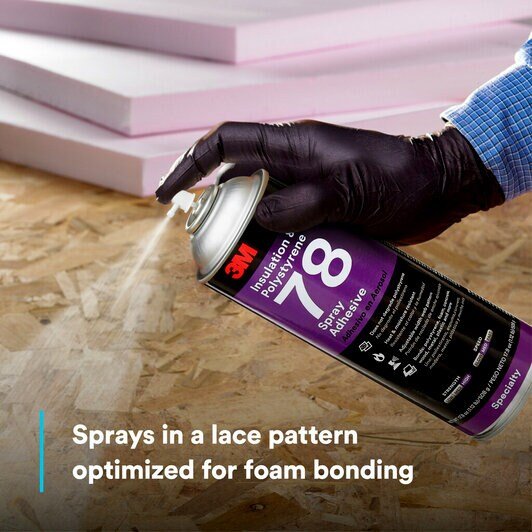 3M™ Polystyrene Foam Insulation Spray Adhesive 78 (24 Count) - Diamond Tool Store