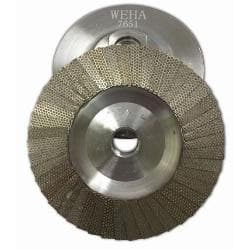 4" Flap Diamond Cup Wheel 7651 Weha 120G