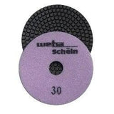 4 Inch Weha Schein Diamond Polishing Pads 3.4mm Thick - Diamond Tool Store