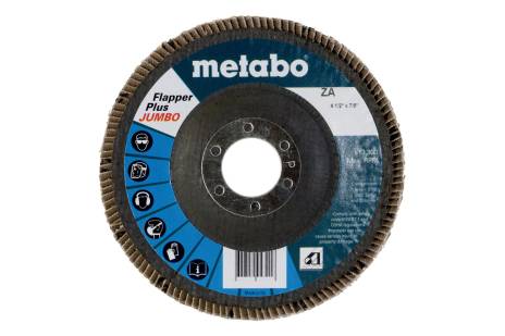 4.5" Flapper Plus JUMBO 7/8" T27 Fiberglass - 5 per Pack Metabo