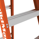 6′ Buildman™ Fiberglass Stepladder - MetalTech