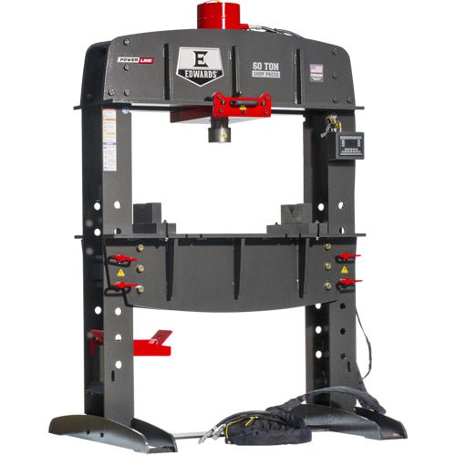 60 Ton Shop Press with PLC - Diamond Tool Store