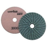 7 Step Spiral Dry Diamond Polishing Pads - Diamond Tool Store