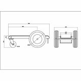 Aardwolf Broad Trolley - Diamond Tool Store