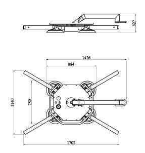 Aardwolf DC Powered Vacuum Lifter ARGL-500 - Diamond Tool Store