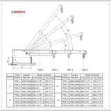 Aardwolf Pivot Forklift Boom PFB1-2600 - Aardwolf