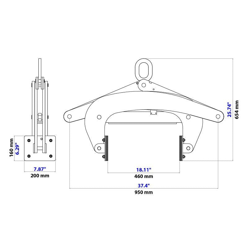 Aardwolf Scissor Lifter ASL-450 - Diamond Tool Store