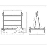 Aardwolf Slab Buggy Double Side - Diamond Tool Store