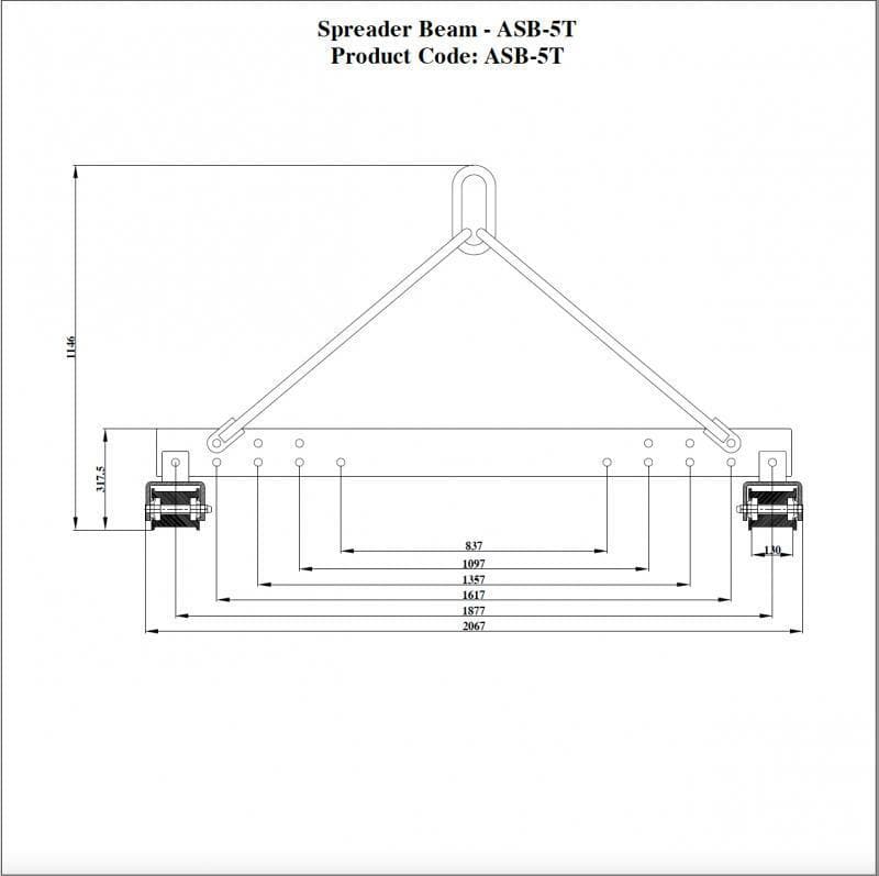 Aardwolf Spreader Bar - 5 Tons - Diamond Tool Store