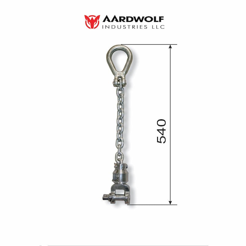 Aardwolf Swivel Shackle and Lifting Lug - Aardwolf