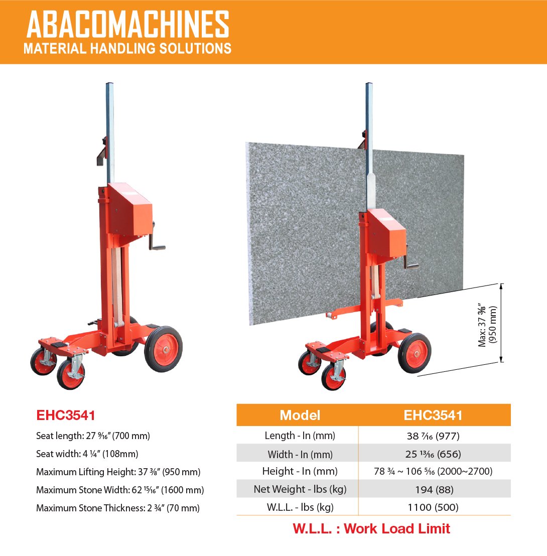 Abaco Elevating Hand Cart - Diamond Tool Store