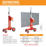 Abaco Elevating Hand Cart - Diamond Tool Store