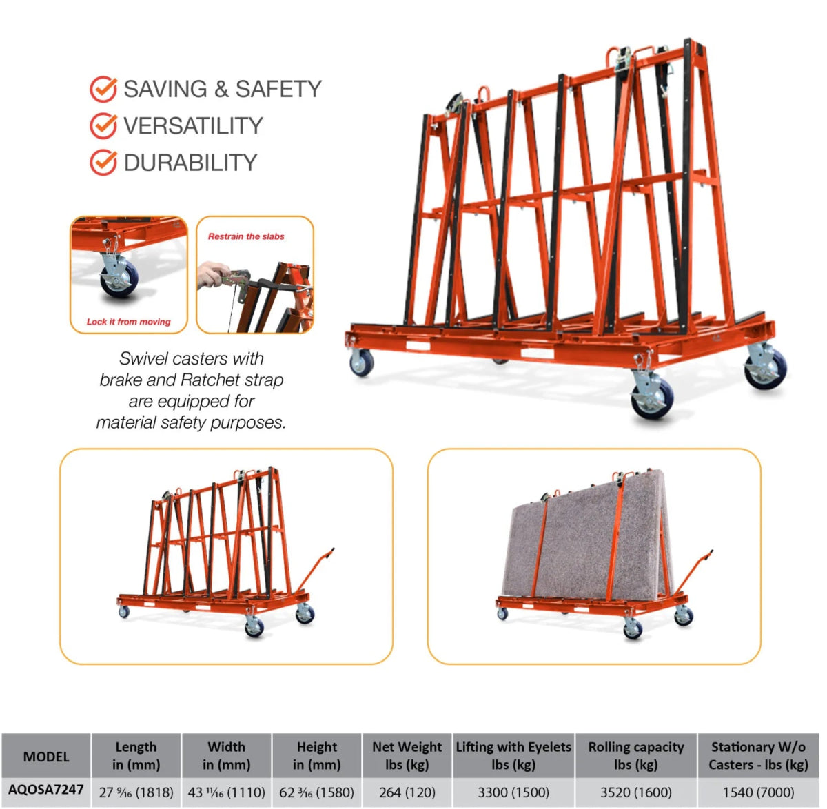 Abaco One-Stop Single-Sided A-Frame - Abaco Machines