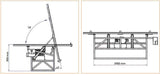 Abaco Tilt Glass Cutting Table - Diamond Tool Store