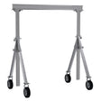 Adjustable Height Aluminum Gantry Cranes with Pneumatic Caster - Diamond Tool Store