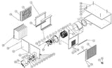 AFS-2000, 1700CFM Air Filtration System, 3-Speed, with Remote Control - Diamond Tool Store