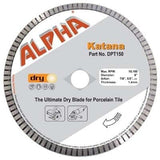 Alpha Katana Diamond Blade - Diamond Tool Store