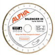 Alpha Silencer III Blade for Dekton - Diamond Tool Store