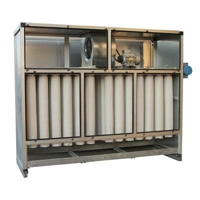 Automatic Dry Dust and Sludge Collection Booth - Diamond Tool Store