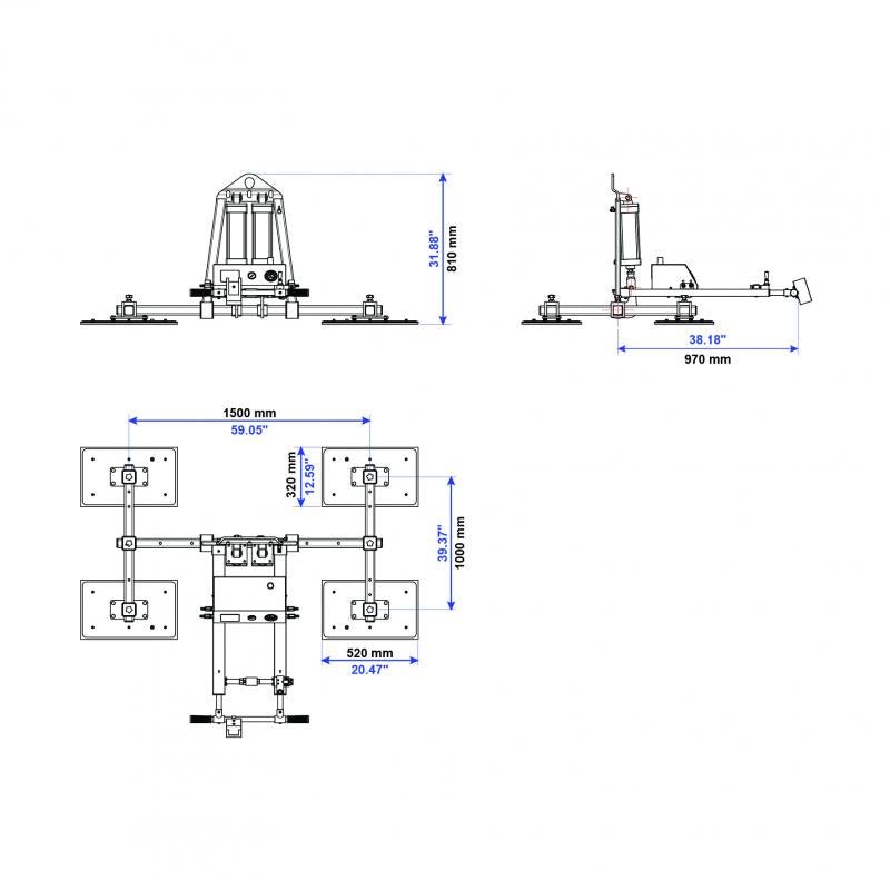 AVLP4 - Pro Vacuum Lifter - Diamond Tool Store