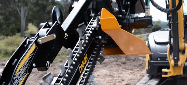 Bigfoot Trencher - Skid Steers & Excavators Up To 4.5T - Diamond Tool Store