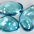 Blue Raspberry Iridescent Jelly Bean Glass - Diamond Tool Store