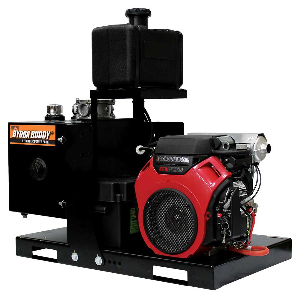 Brave Hydraulic Power Pack | 2,000 PSI | 14 GPM | Electric Start | Honda GX630 - Brave