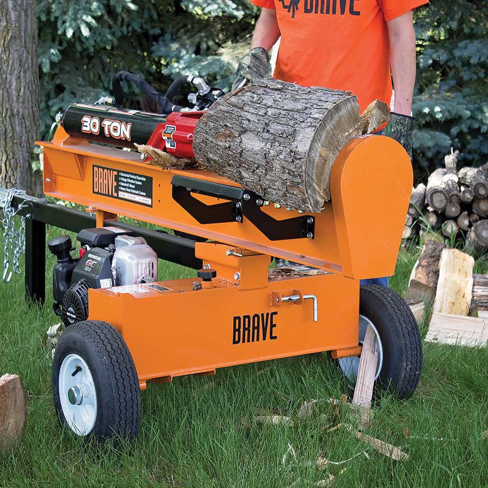 Brave Log Splitter | 30-Ton | Honda GC190 - Brave